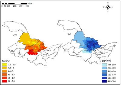 A climate-spatial matrix growth model for major tree species in Lesser Khingan Mountains and responses of forest dynamics change to different representative concentration path scenarios